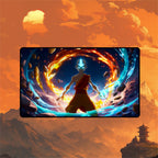 Elemental Swirl Master Playmat | Four Powers Fantasy Mat
