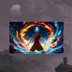 Elemental Swirl Master Playmat (Borderless) | Four Powers Fantasy Mat