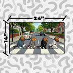 Beaver Road Crossing Playmat | Funny Parody TCG Mat
