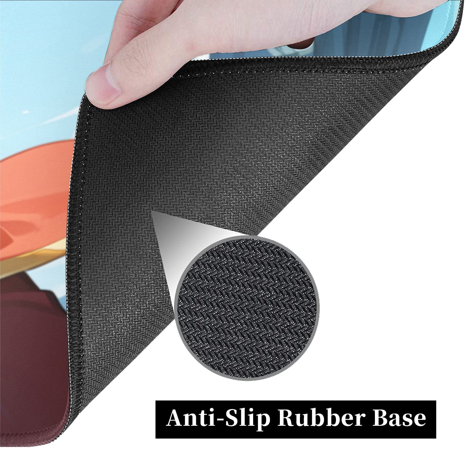 Fire Lord Azusa Playmat (Borderless) | Action Magic the Gathering Playmat