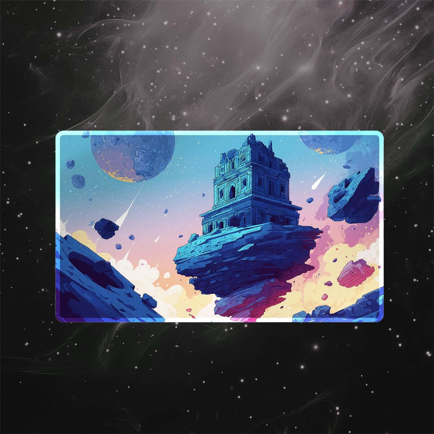 Ancient Tomb Playmat (Borderless) | Magic the Gathering Playmat | 24" x 14" (with Stitched Edges)