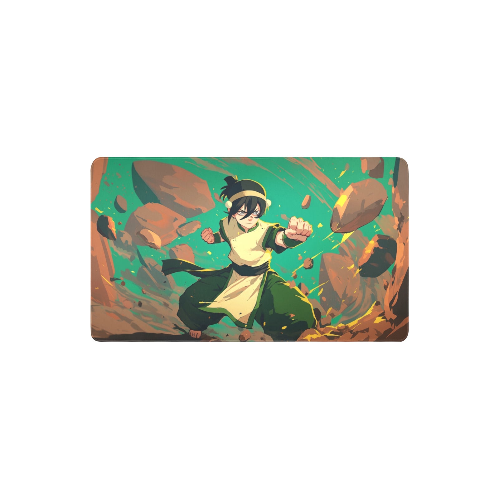 Toph Beifong Playmat (Borderless) | Magic the Gathering Playmat