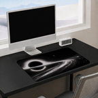 Black Hole Event Horizon Desk Mat 24x14 36x18 48x24