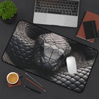 Black Mamba Playmat | Fierce Snake Portrait Mat