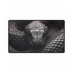 Black Mamba Playmat | Fierce Snake Portrait Mat