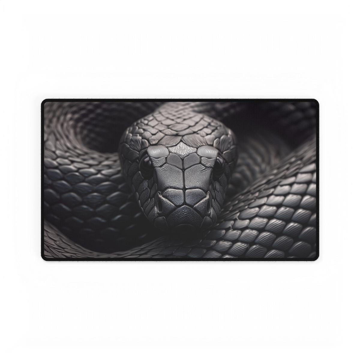 Black Mamba TCG Playmat | TCG Playmat | Fierce Reptile Playmat No Zones Option
