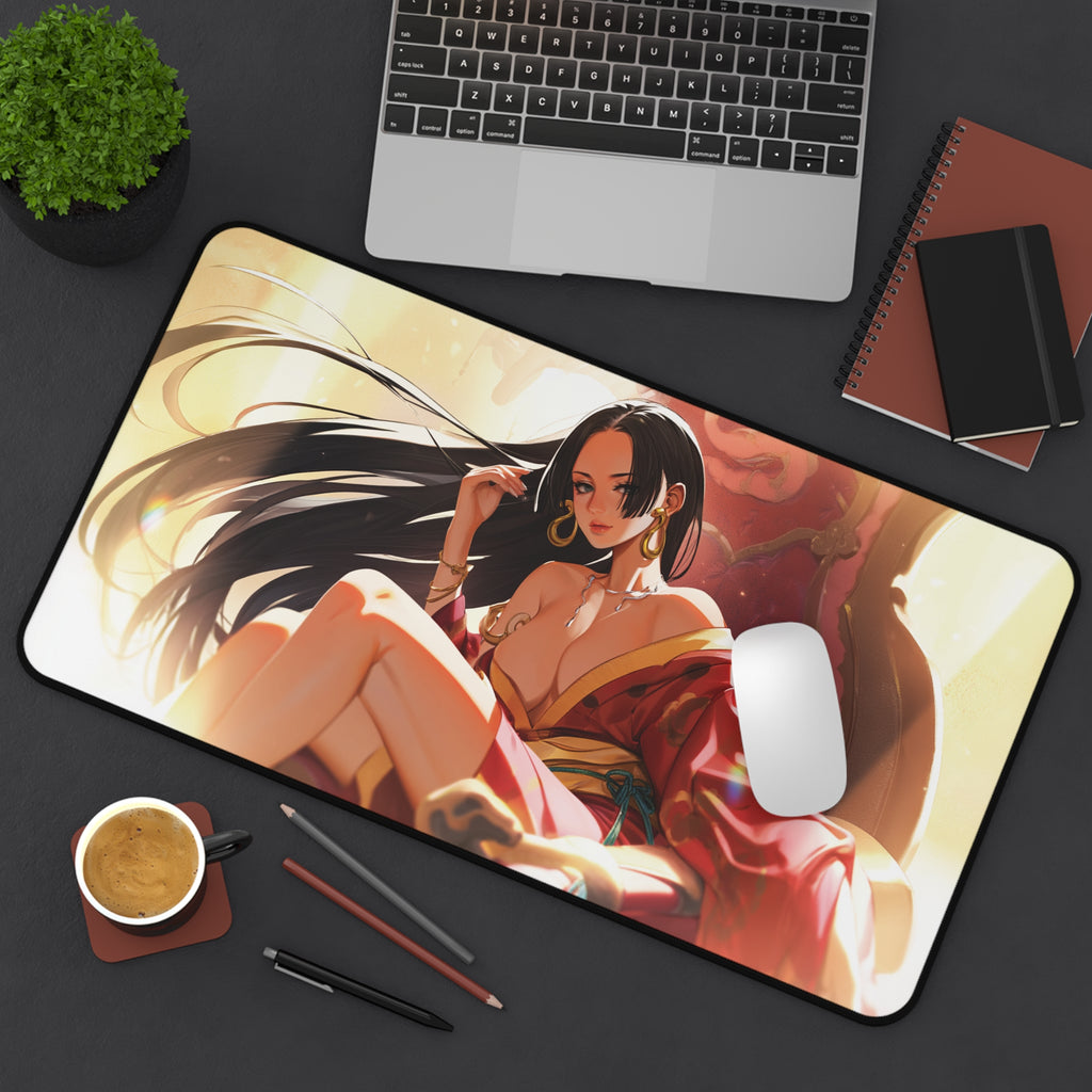 Pirate Empress Ocean Playmat | Anime Beach Scene TCG Mat