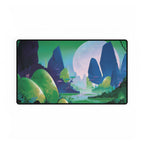 Cosmic Wave Duo Playmat | Retro Space Poster Mat