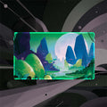 Breeding Pool Stellar Sights (Borderless) | Magic the Gathering Playmat | 24" x 14" (with Stitched Edges)