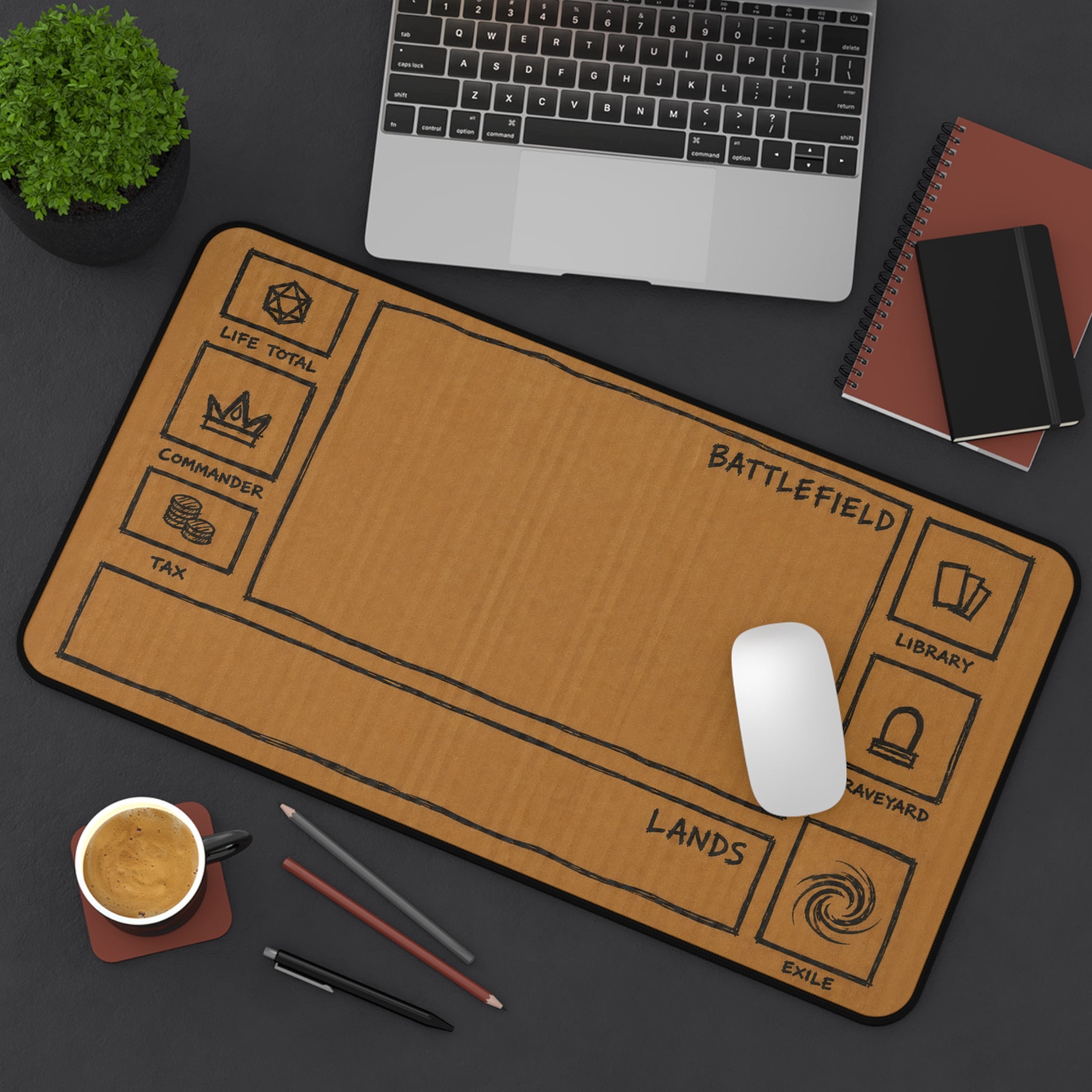 Funny Commander Playmat – Cardboard Box TCG Mat, Multiple Games