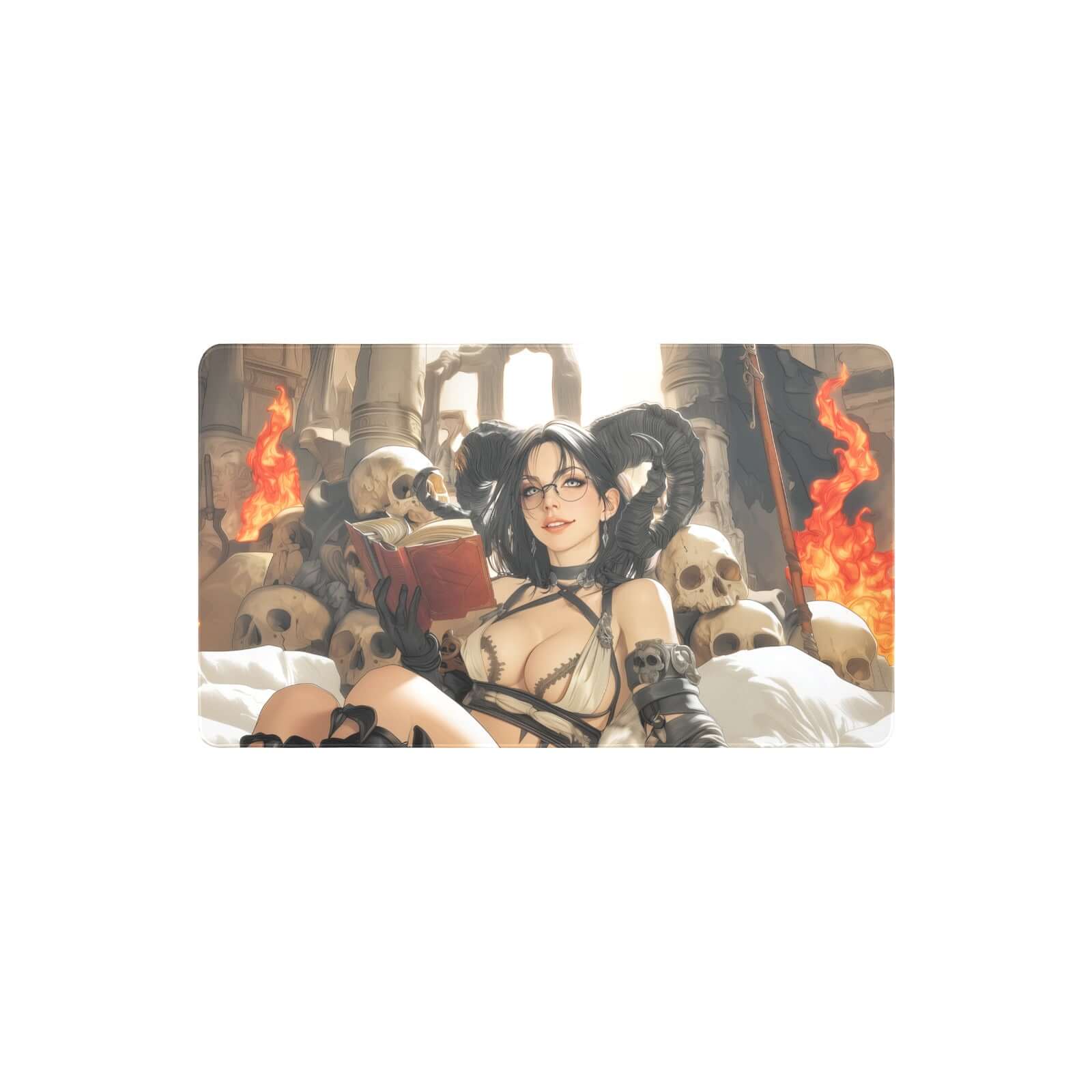 Demonic Tutor Playmat (Borderless) | Magic the Gathering Playmat | 24" x 14" (with Stitched Edges)