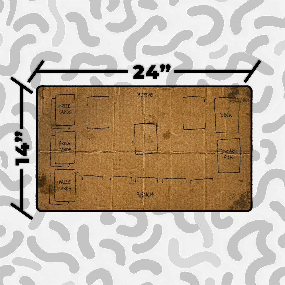 Funny Commander Playmat – Cardboard Box TCG Mat, Multiple Games