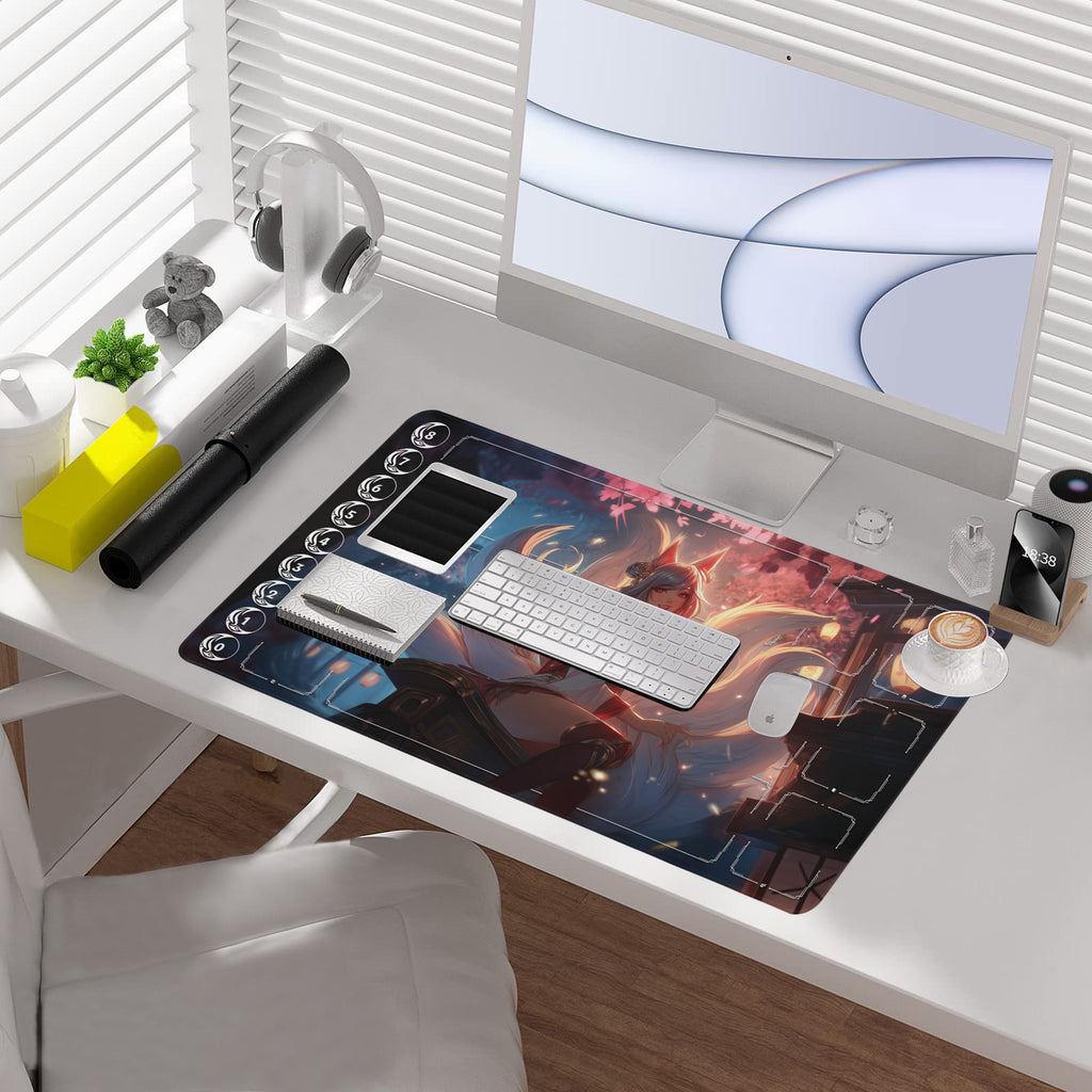 Ahri Playmat (Borderless) | Riftbound League of Legends Playmat