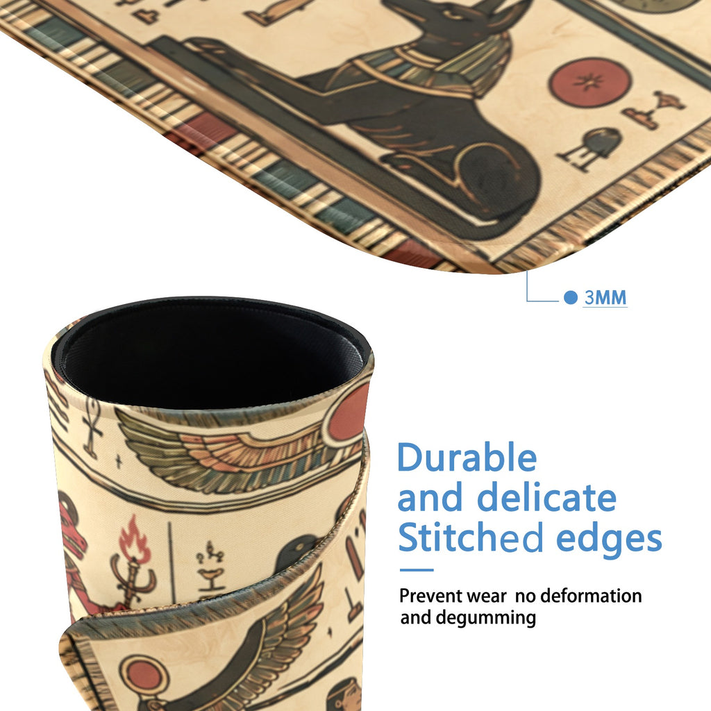 Rograkh & Ishai Egyptian Hieroglyph Temple Mural Playmat