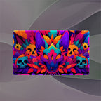 Chupacabra Day of the Dead Playmat (Borderless) | Folklore Mat