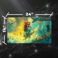 Cradle Farm Playmat (Borderless) | Whimsical Storybook Commander Mat
