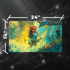 Cradle Farm Playmat (Borderless) | Whimsical Storybook Commander Mat
