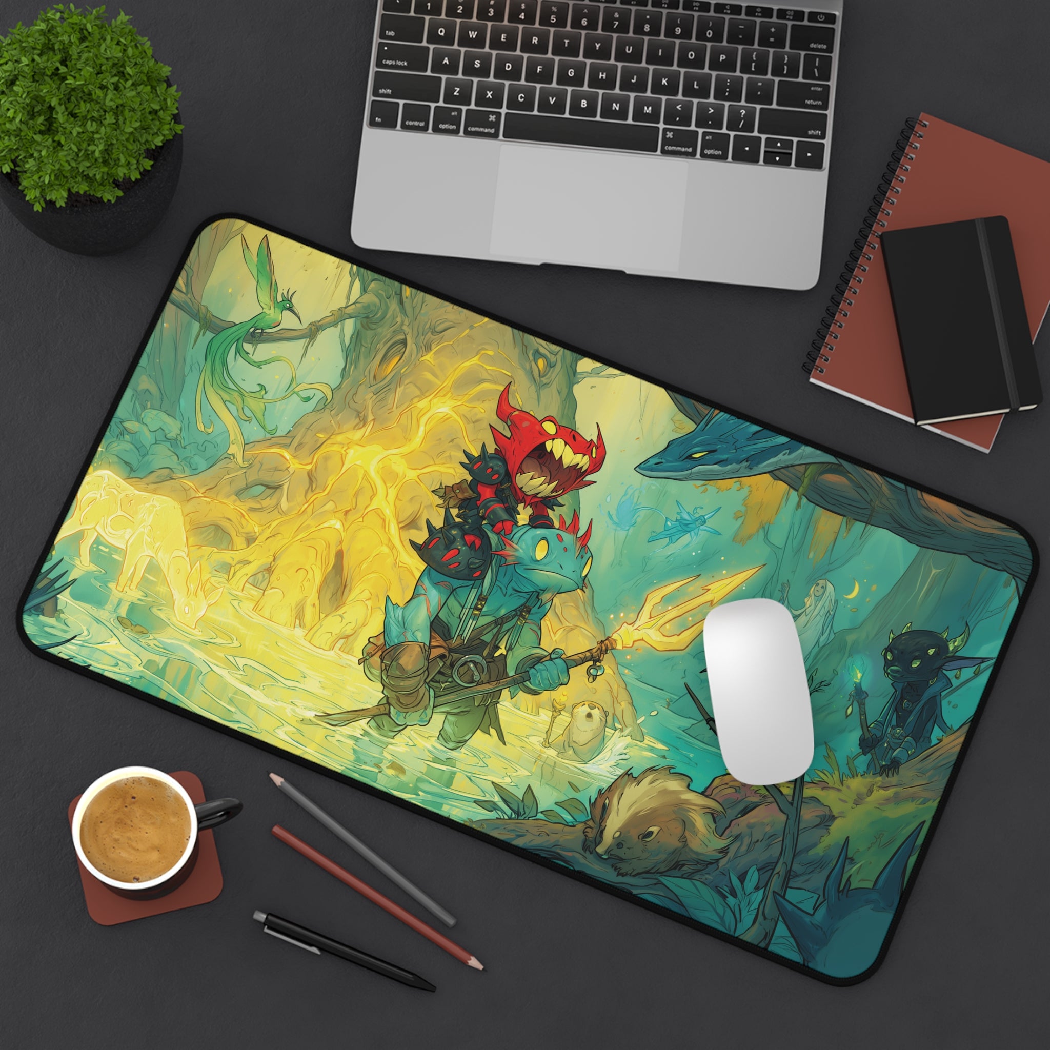 Cradle Farm Playmat | Whimsical Storybook Commander TCG Game Mat