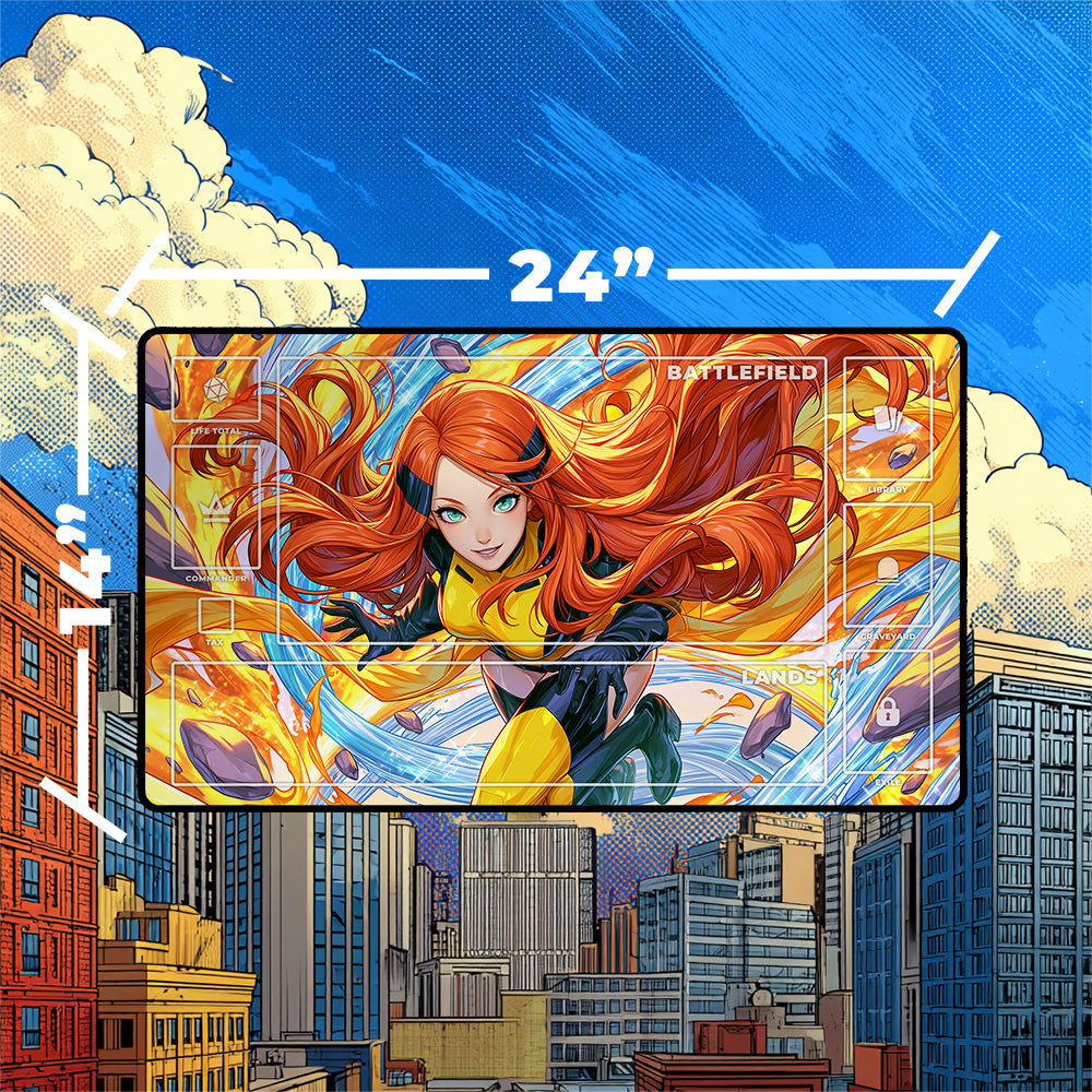 Elemental Royal Heroine Playmat | Regal Comic TCG Mat