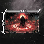 Gothic Sorcery Ritual Playmat (Borderless) | Infernal Fantasy Mat