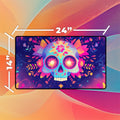 Day of the Dead Sugar Skull Playmat
