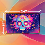 Day of the Dead Sugar Skull Playmat