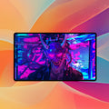 Cyberpunk Oni Mask Playmat | TCG Playmat | Neon Graffiti Playmat No Zones Option | 24x14 | 32x16 Sizes