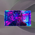 Cyberpunk Oni Mask Playmat (Borderless) | TCG Playmat
