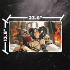 Infernal Search Ritual Playmat (Borderless) | Dark Fantasy Mat