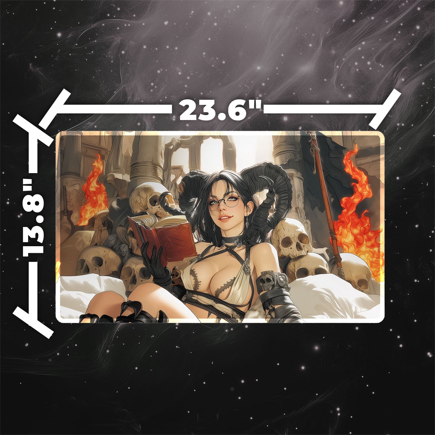 Demonic Tutor Playmat (Borderless) | Magic the Gathering Playmat