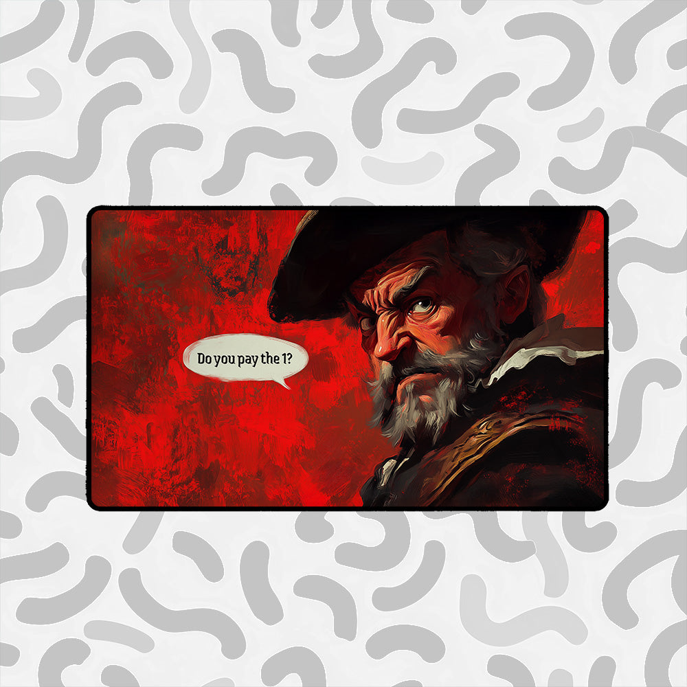 Renaissance Gentleman Playmat – Tabletop Humor