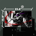Purple Mask Turtle Genius Playmat (Borderless) | Black Noir Ink Mat