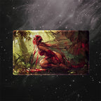 Bound Faerie Playmat (Borderless) | Enchanted Vine Fantasy Mat