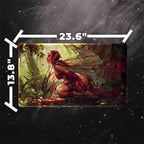 Bound Faerie Playmat (Borderless) | Enchanted Vine Fantasy Mat