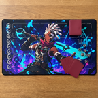 Time-Bending Prodigy Playmat | Neon Motion Mat