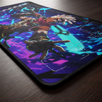 Time-Bending Prodigy Playmat | Neon Motion Mat