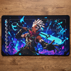 Time-Bending Prodigy Playmat | Neon Motion Mat