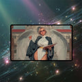 Enlightened Tutor Playmat | Magic the Gathering Playmat | Angel Playmat with Zones Option | 24x14 | 22x12 | 32x16 Sizes