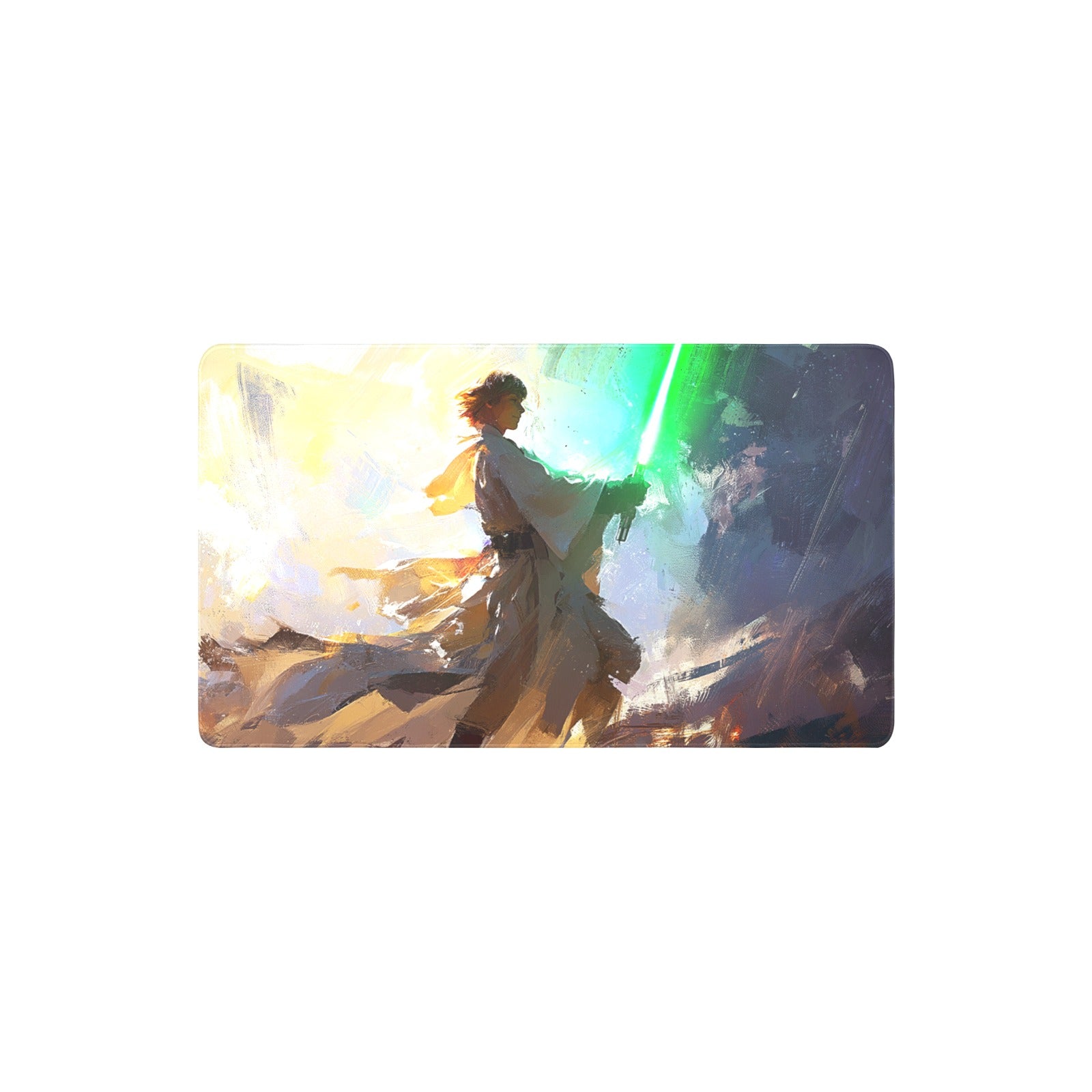 Luke Skywalker Playmat Jedi Master (Borderless) | Star Wars Playmat