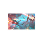 Starfighter Space Battle Playmat (Borderless) | Laser Combat Mat