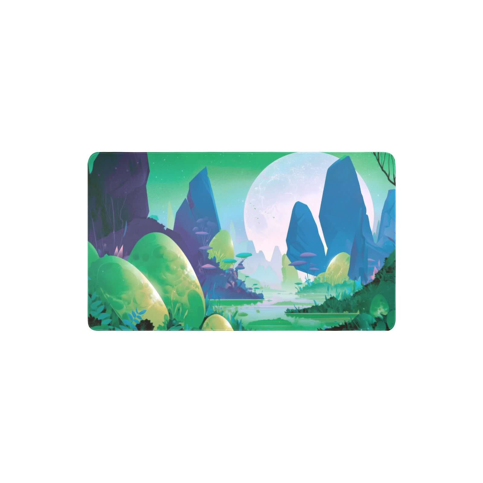Breeding Pool Stellar Sights (Borderless) | Magic the Gathering Playmat | 24" x 14" (with Stitched Edges)