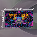 Feed the Fish Borderless Playmat
