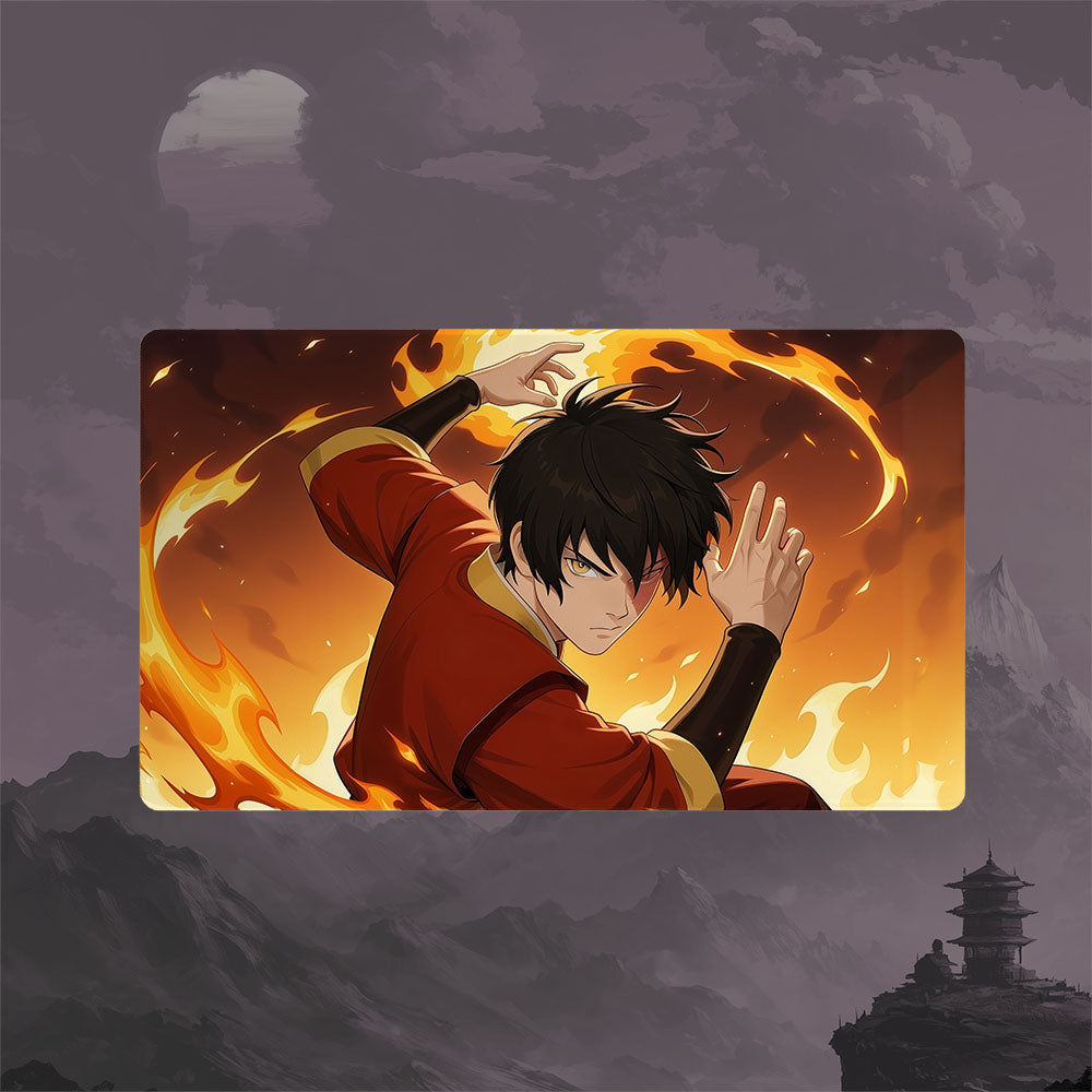 Zuko Playmat (Borderless) | Magic the Gathering Playmat