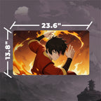 Firebender Action Playmat (Borderless) | Intense Flame Mat