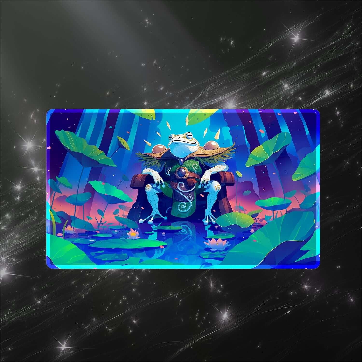 Glarb, Calamity’s Augur Playmat (Borderless) | Magic the Gathering Playmat | 24" x 14" (with Stitched Edges)