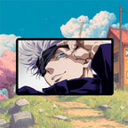 Blindfolded Sorcerer Playmat | Anime Reveal Mat