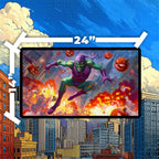 Mayhem Villain Playmat | City Chaos Comic Mat