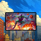 Mayhem Villain Playmat | City Chaos Comic Mat