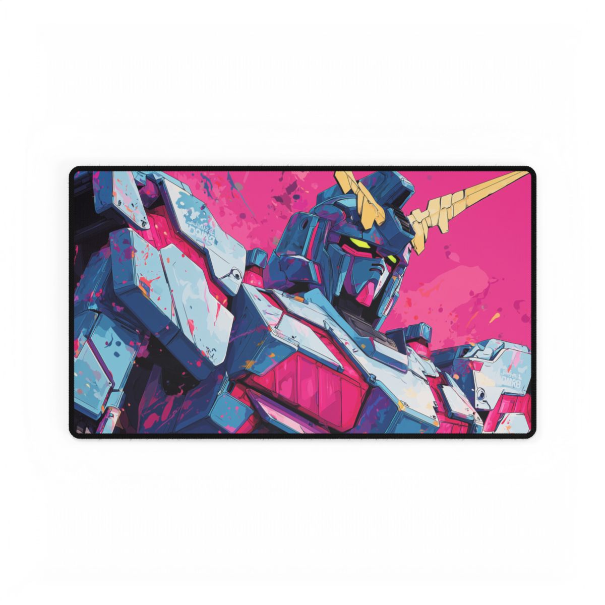 Gundam Unicorn Playmat | Gundam TCG Playmat | Iconic Mobile Suit with Zones Option | 24x14 | 22x12 | 32x16 Sizes