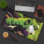 Green Monster Playmat | Explosive Comic Smash Art